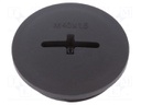 Stopper; M40; IP68; Mat: polyamide; black; Man.series: SKINDICHT®