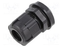 Cable gland; Mat: polyamide; black