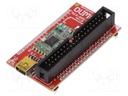 Extension module; 61x48mm; IDC; Interface: GPIO,WiFi