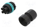 Connector: AC supply; screw terminal; female; TH387; 7÷12mm; 450V