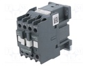 Contactor: 3-pole; NO x3; Auxiliary contacts: NO; 230VAC; 9A; DIN