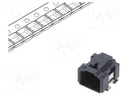 Connector: wire-board; Minitek MicroSpace; socket; male; PIN: 4