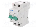 Circuit breaker; 230/400VAC; 250VDC; Inom: 6A; Poles: 2; DIN; 10kA