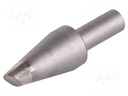 Tip; conical sloped; 6mm; for QUICK-206D station