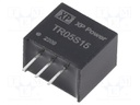 DC/DC Converter, ITE, 1 Output, 7.5 W, 15 V, 500 mA, TR Series