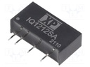 Converter: DC/DC; 1W; Uin: 12V; 12VDC; Iout: 83mA; SIP; 19.5x6x9.5mm