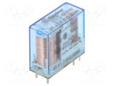 Relay: electromagnetic; SPST-NO; Ucoil: 12VDC; 16A/250VAC; 300Ω