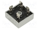 Bridge rectifier: single-phase; Urmax: 1kV; If: 35A; Ifsm: 400A