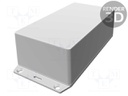 Enclosure: multipurpose; X: 82mm; Y: 152mm; Z: 50mm; 1591XX; ABS; grey