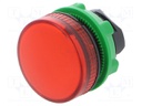 Control lamp; 22mm; Harmony XB5; -25÷70°C; Ø22mm; IP66; Colour: red