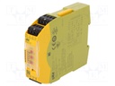 Module: safety relay; Series: PNOZ s5; IN: 3; OUT: 4; Mounting: DIN