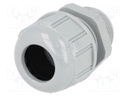 Cable gland; M25; IP68; Mat: polyamide; dark grey; UL94V-2