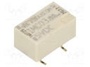 Relay: electromagnetic; SPDT; Ucoil: 5VDC; 0.5A/125VAC; 2A/30VDC