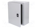 Enclosure: wall mounting; X: 250mm; Y: 300mm; Z: 150mm; Spacial CRN