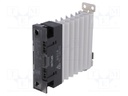 Relay: solid state; Ucntrl: 12÷24VDC; 25A; 100÷480VAC; -30÷80°C