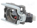 Contact block; 22mm; Harmony XB4; -25÷70°C; front fixing