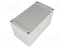 Enclosure: multipurpose; X: 90mm; Y: 160mm; Z: 90mm; 1555; ABS; grey