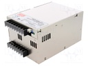 Power supply: switched-mode; modular; 600W; 27VDC; 170x120x93mm