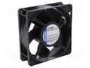 Fan: EC; axial; 230VAC; 119x119x38mm; 100m3/h; ball bearing