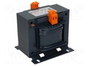 Transformer: mains; 400VA; 230VAC; 24V; Leads: terminal block; IP00