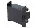 Cover; for enclosures; UL94HB; Series: EH 70 FLAT; Mat: ABS; black