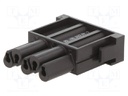 Connector: HDC; module; female; C146,heavy|mate M; PIN: 5; 4+PE