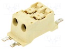Connector: plug-in; Lite-Trap; 4mm; ways: 2; 24AWG÷18AWG; tinned; 3A