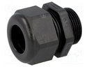 Cable gland; M25; IP68; Mat: polyamide; black; UL94V-0