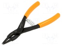 Pliers; for circlip; external; 10÷25mm; Pliers len: 140mm