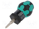 Screwdriver; Pozidriv®; PZ1; Series: STUBBY; Blade length: 25mm