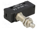 Microswitch SNAP ACTION; with pin; SPDT; 16A/250VAC; ON-(ON)