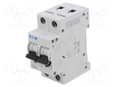 Circuit breaker; 230/400VAC; Inom: 8A; Poles: 2; Charact: D; 6kA