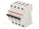 Circuit breaker; 400VAC; Inom: 16A; Poles: 4; DIN; Charact: C; 10kA