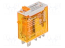 Relay: electromagnetic; SPDT; Ucoil: 230VAC; 16A/250VAC; 16A/30VDC