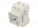 Meter; for DIN rail mounting; analogue; 0÷150A; True RMS; 40÷72Hz