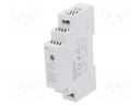 Power supply: switched-mode; 15W; 24VDC; 0.625A; 220÷240VAC; 70g