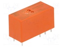 Relay: electromagnetic; DPDT; Ucoil: 24VDC; 8A/250VAC; 8A/30VDC; 8A