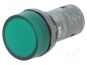 Control lamp; 22mm; CL2; -25÷70°C; Illumin: LED; Ø22mm; 110÷130VAC