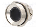 Cable gland; M50; IP68; Mat: brass; Body plating: nickel