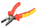 Pliers; insulated,universal; 180mm