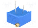 Potentiometer: mounting; multiturn; 20kΩ; 500mW; THT; ±10%; linear