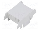 Cover; for enclosures; UL94HB; Series: EH 45; Mat: ABS; grey; 45mm