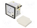 Meter: panel; analogue; 0/500÷1000A; True RMS; Iin: 0-5/10A; IP52