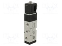 Electromagnetic valve; 5/2 monostable; IP65; 2.4W; 24VDC; 145g