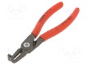 Pliers; internal circlip; Ring: internal; Pliers len: 165mm