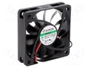 Fan: DC; axial; 12VDC; 60x60x15mm; 21.46m3/h; 14.5dBA; Vapo; 2200rpm