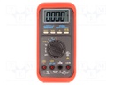 Digital multimeter; LCD 3,75 digit (4000); 3x/s; 198x97x55mm