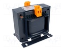 Transformer: mains; 320VA; 400VAC; 230V; Leads: terminal block