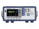 Meter: power; TFT 4,3" (480x272); Interface: GPIB,LAN,RS232C,USB