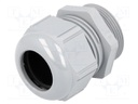 Cable gland; M32; IP68; Mat: polyamide; grey; UL94V-2